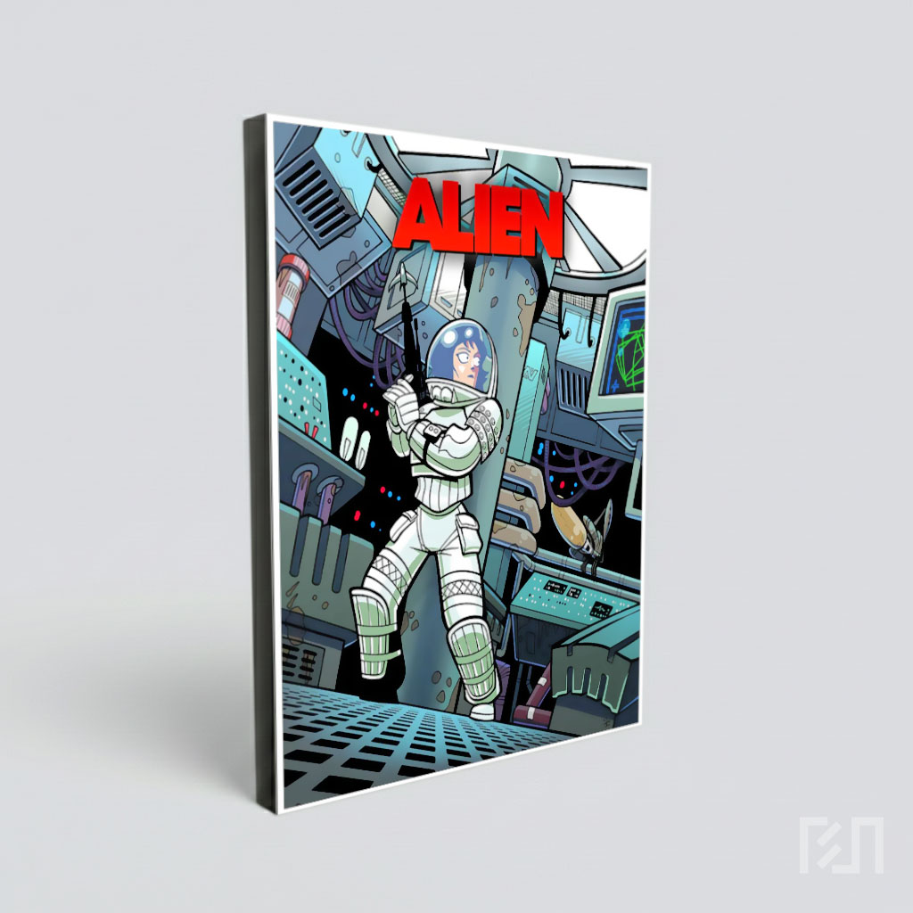 Poster Parodi Alien