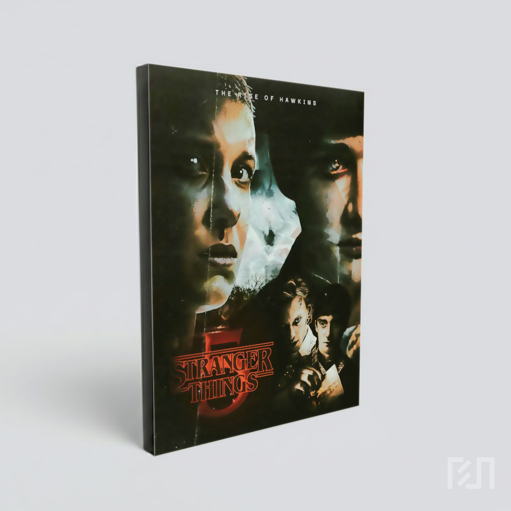 Poster Penggemar Stranger Things Musim 5