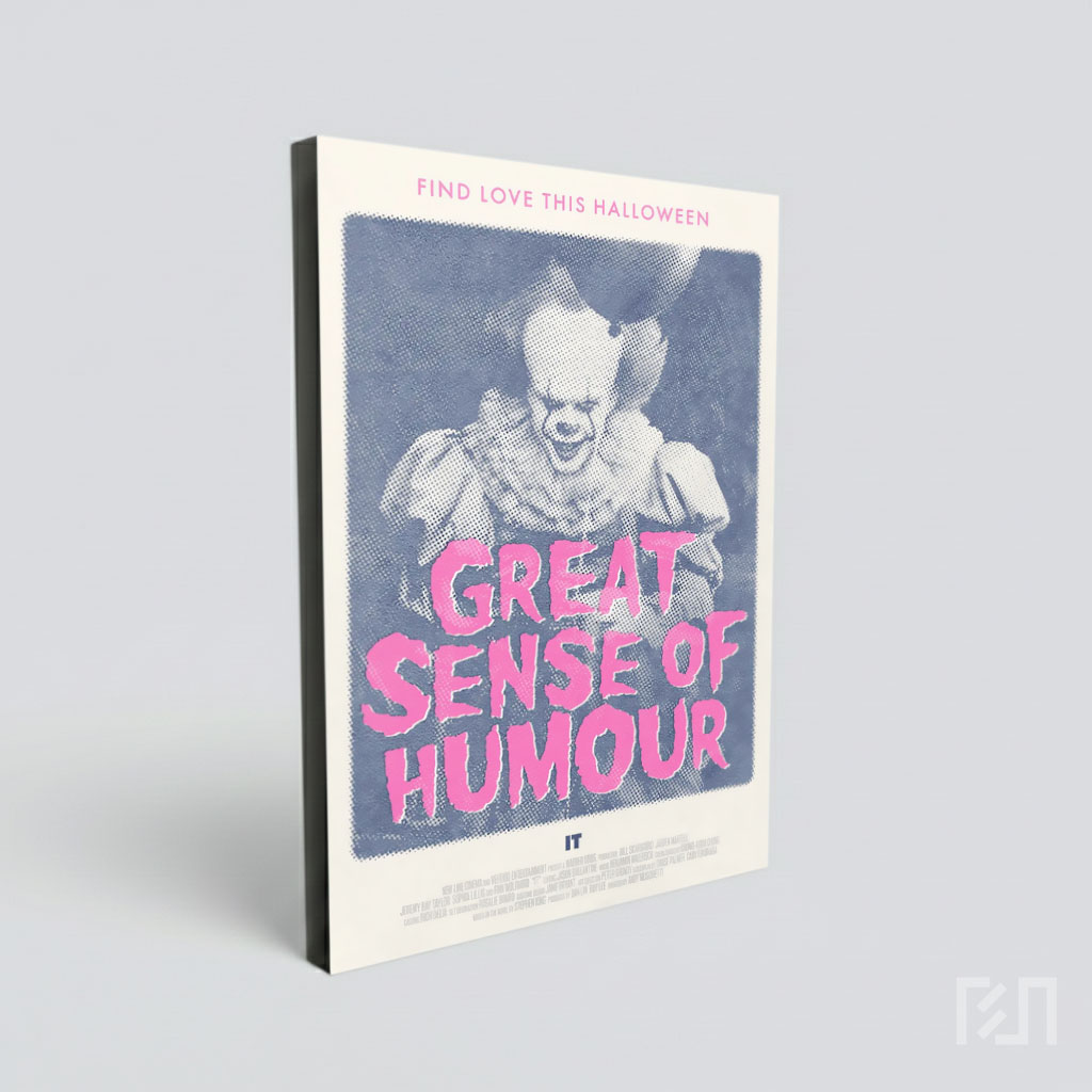 Poster Pennywise Great Sense Of Humour