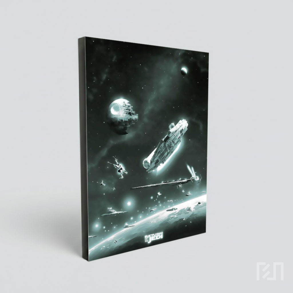 Poster Pertempuran Epik Star Wars