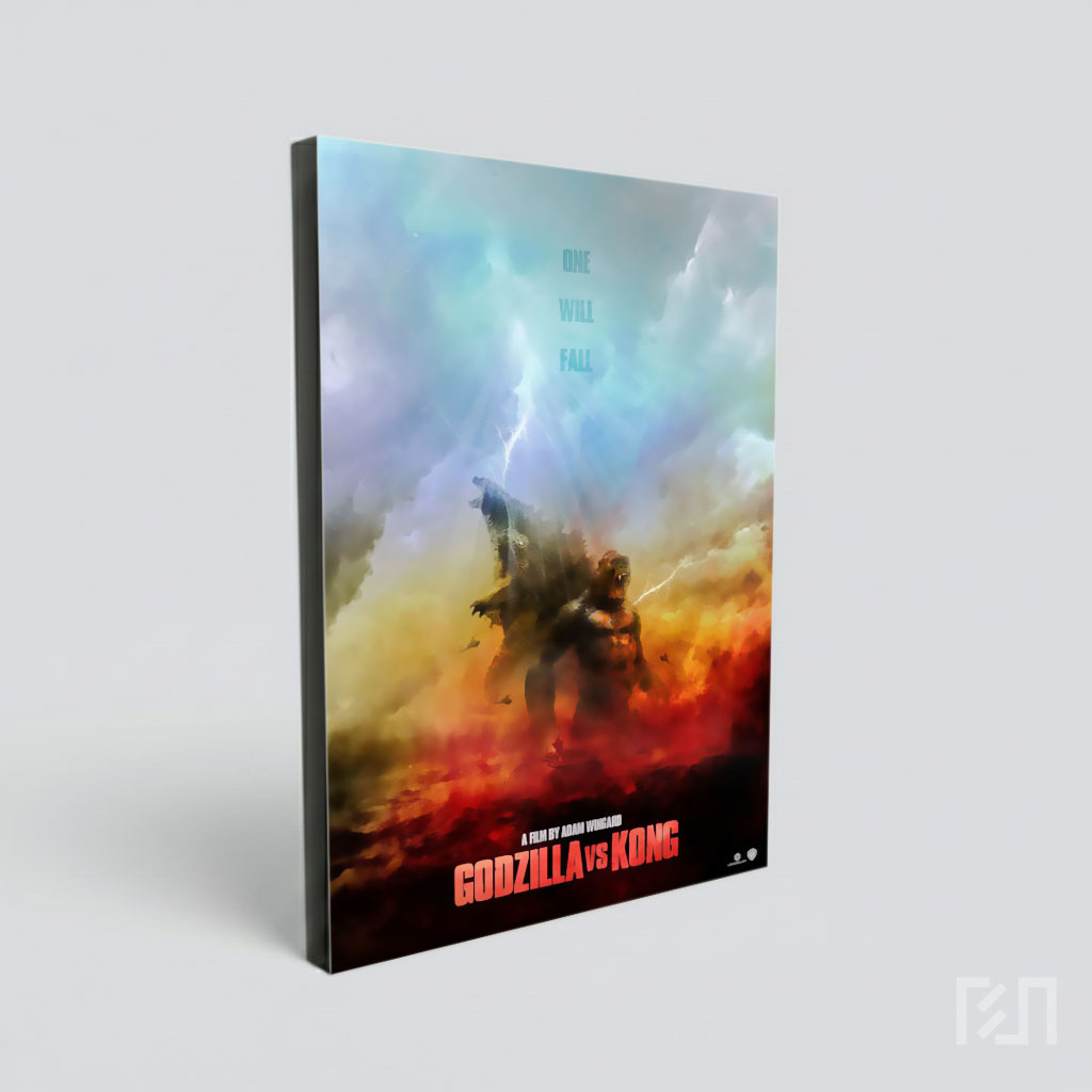 Poster Pertempuran Godzilla dan Kong