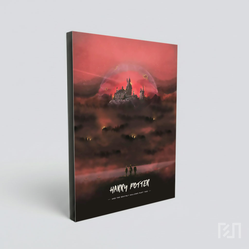 Poster Pertempuran Hogwarts Harry Potter