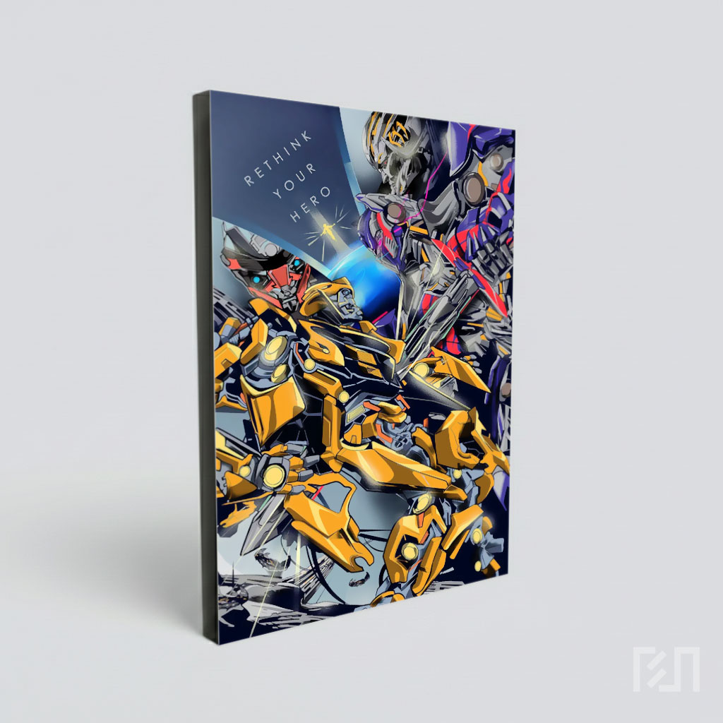 Poster Pertempuran Transformer Bumblebee