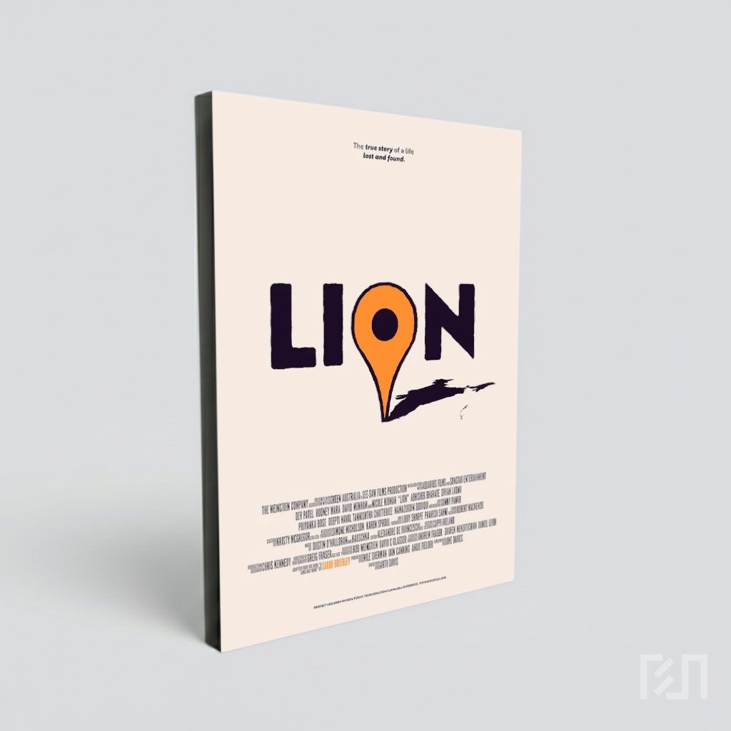 Poster Resmi Film Lion