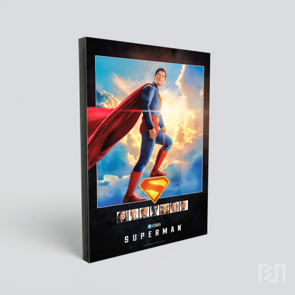 Poster Resmi Film Superman 2025 DC Studios