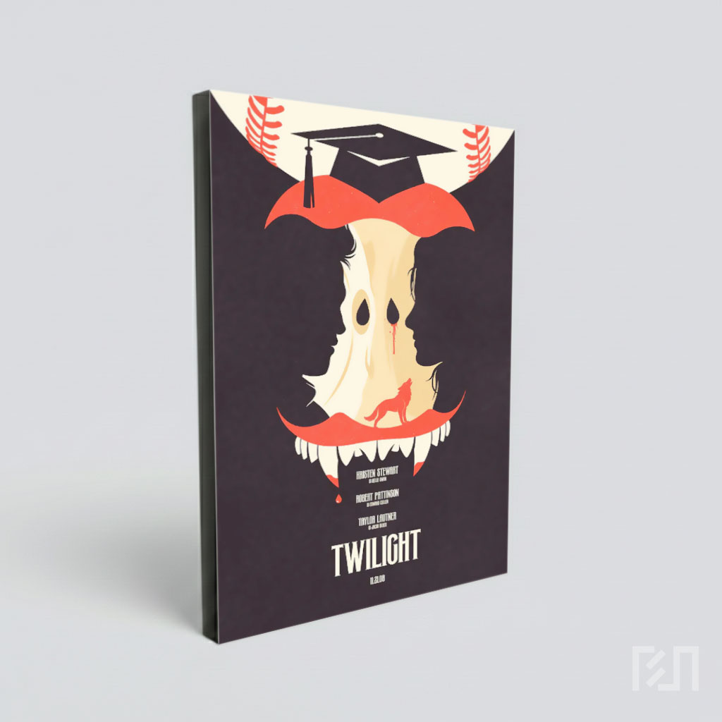 Poster Seni Alternatif Film Twilight
