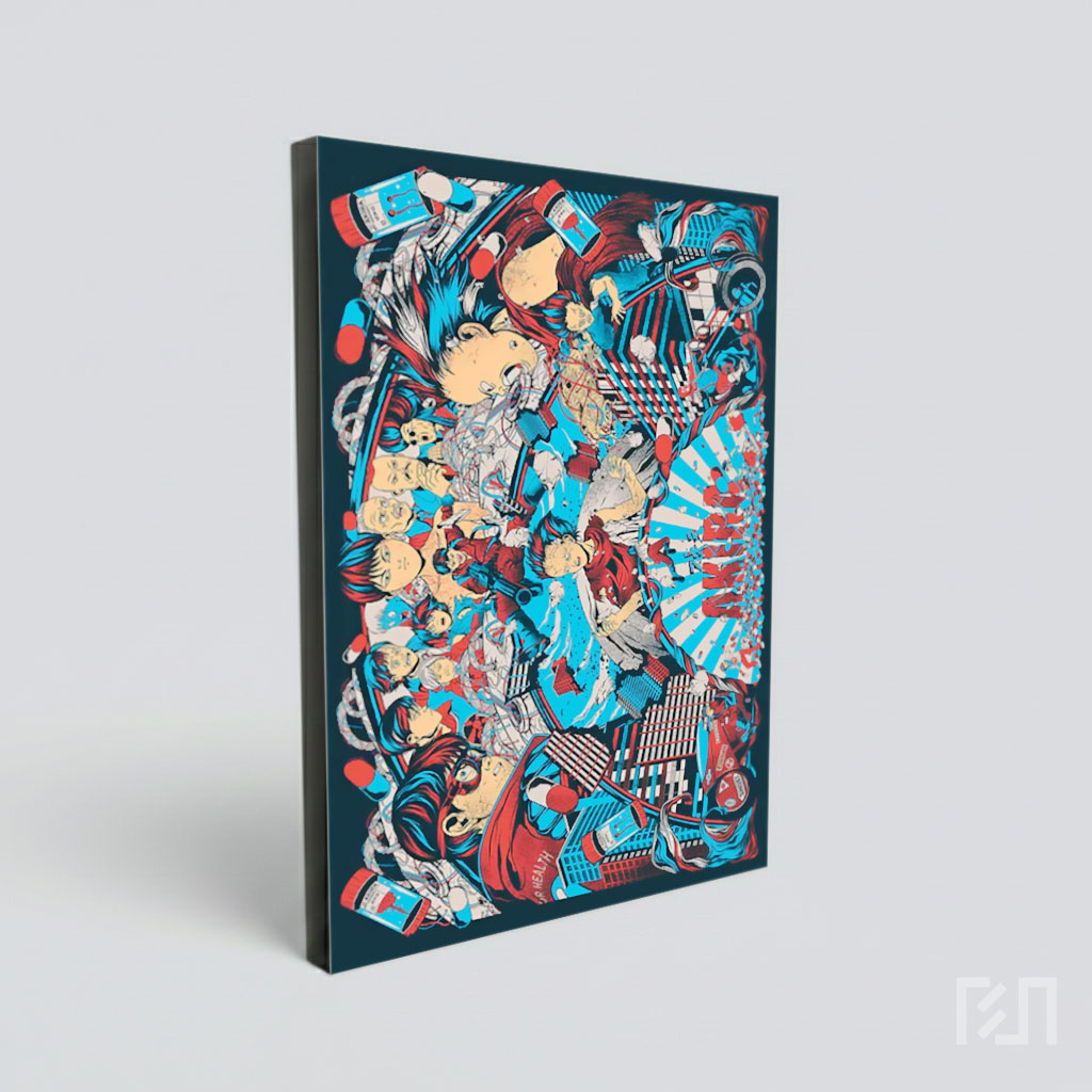 Poster Seni Anime Akira