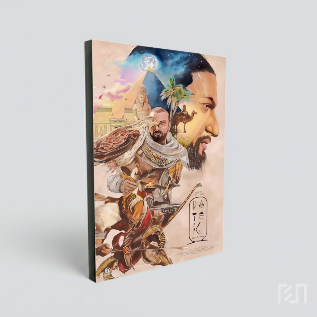 Poster Seni Bayek Assassin's Creed Origins