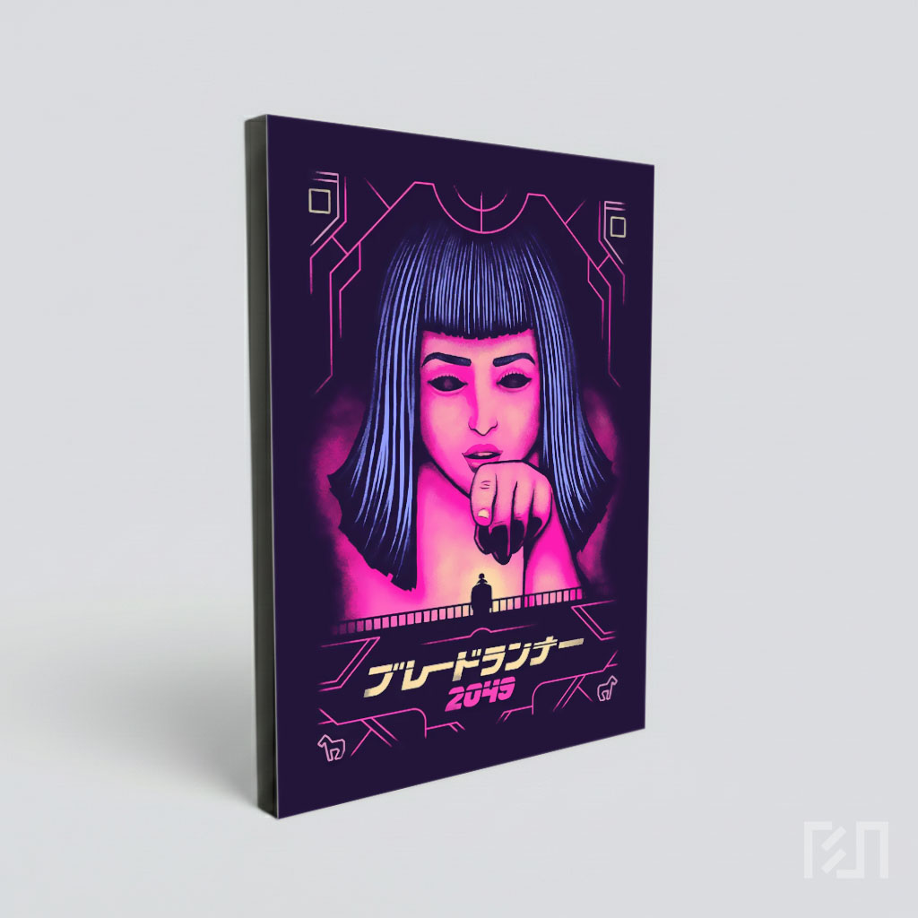 Poster Seni Blade Runner Estetik