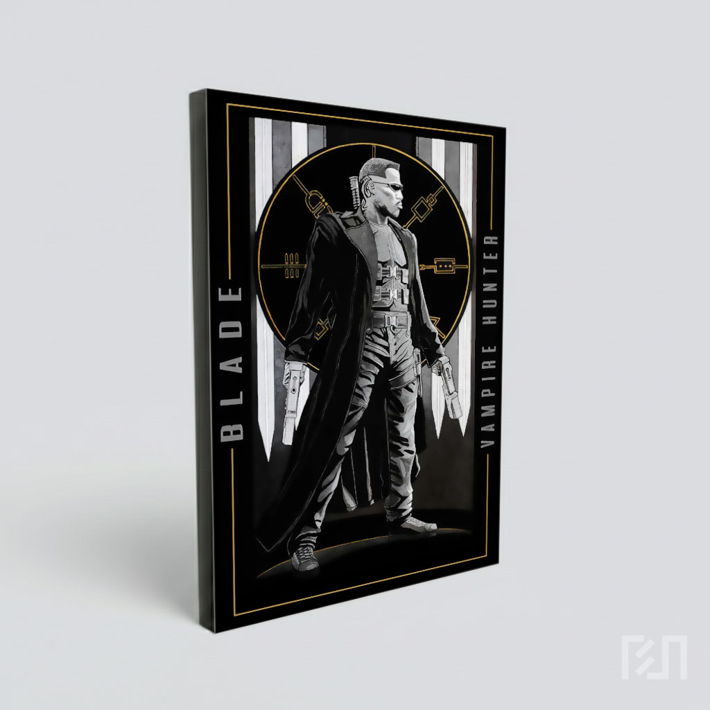 Poster Seni Blade Vampire Hunter Marvel