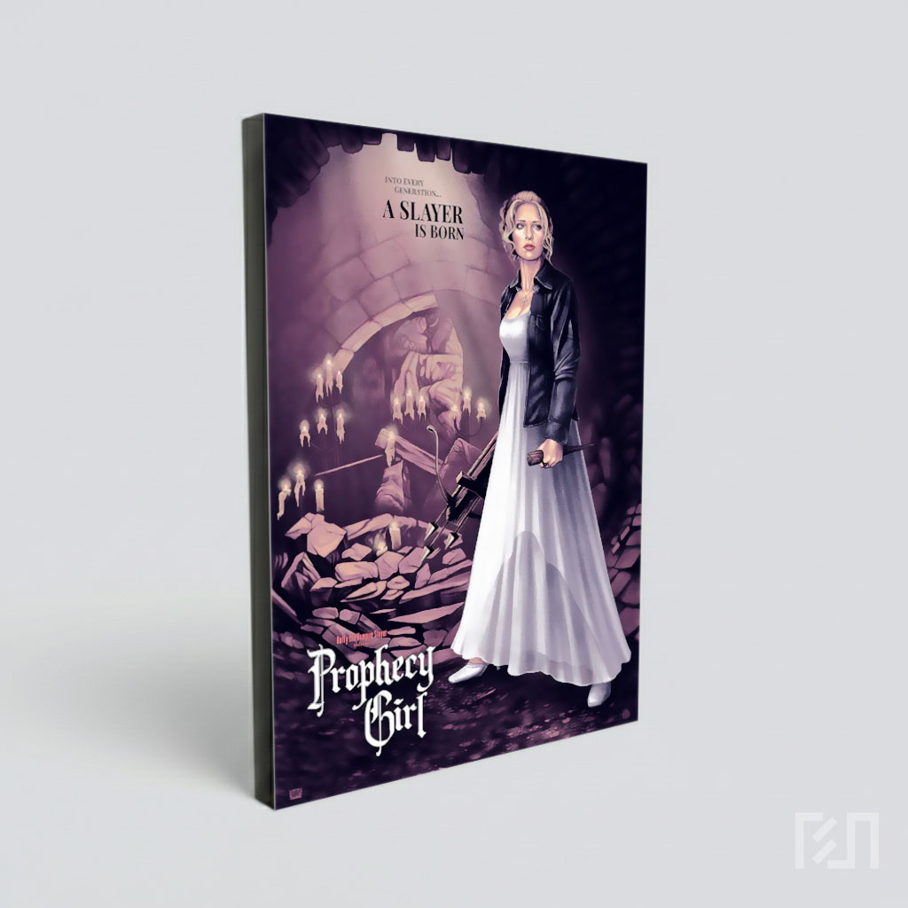Poster Seni Buffy the Vampire Slayer Prophecy