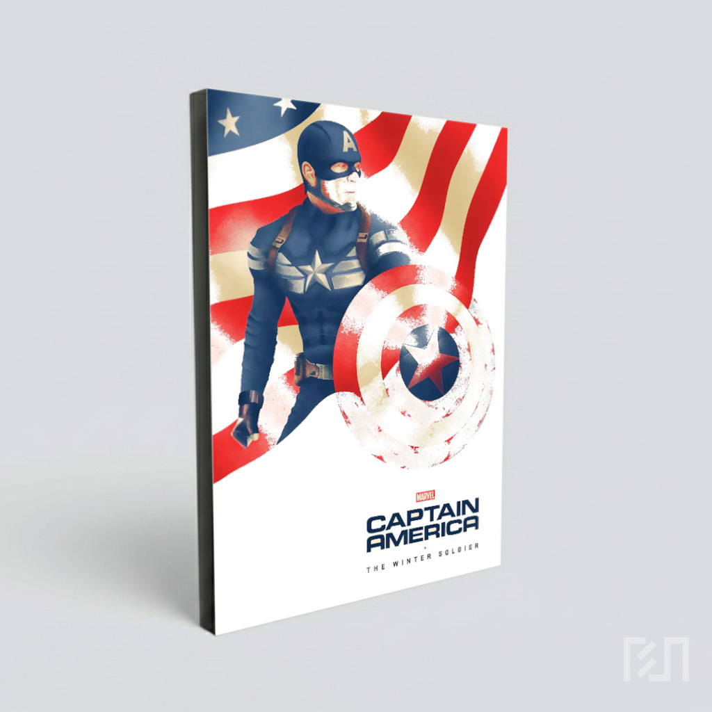 Poster Seni Captain America Marvel