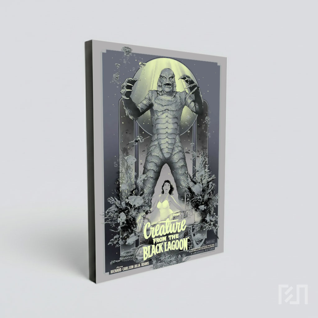 Poster Seni Creature from the Black Lagoon