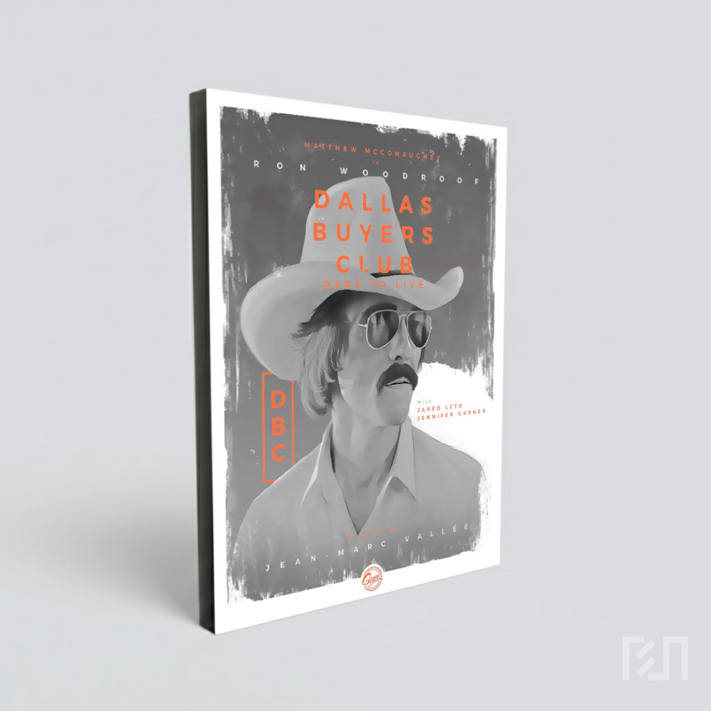 Poster Seni Dallas Buyers Club
