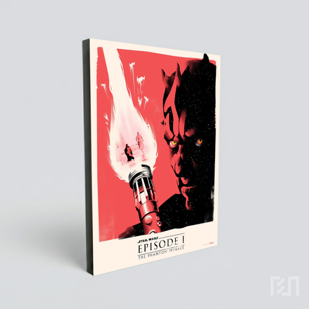 Poster Seni Darth Maul Star Wars