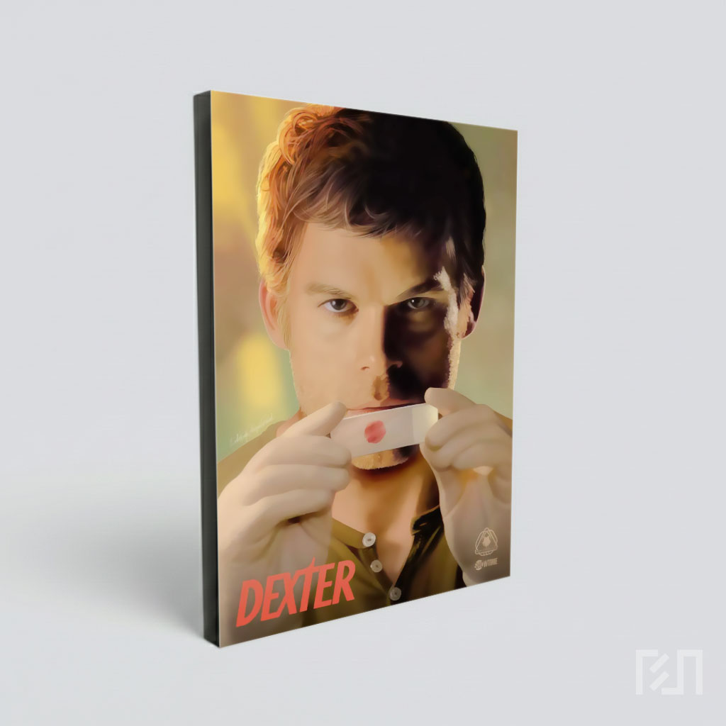 Poster Seni Digital Dexter Morgan