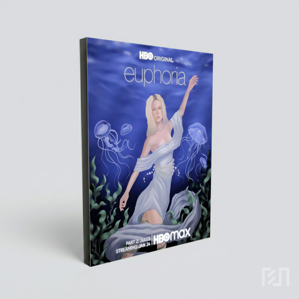 Poster Seni Digital Euphoria