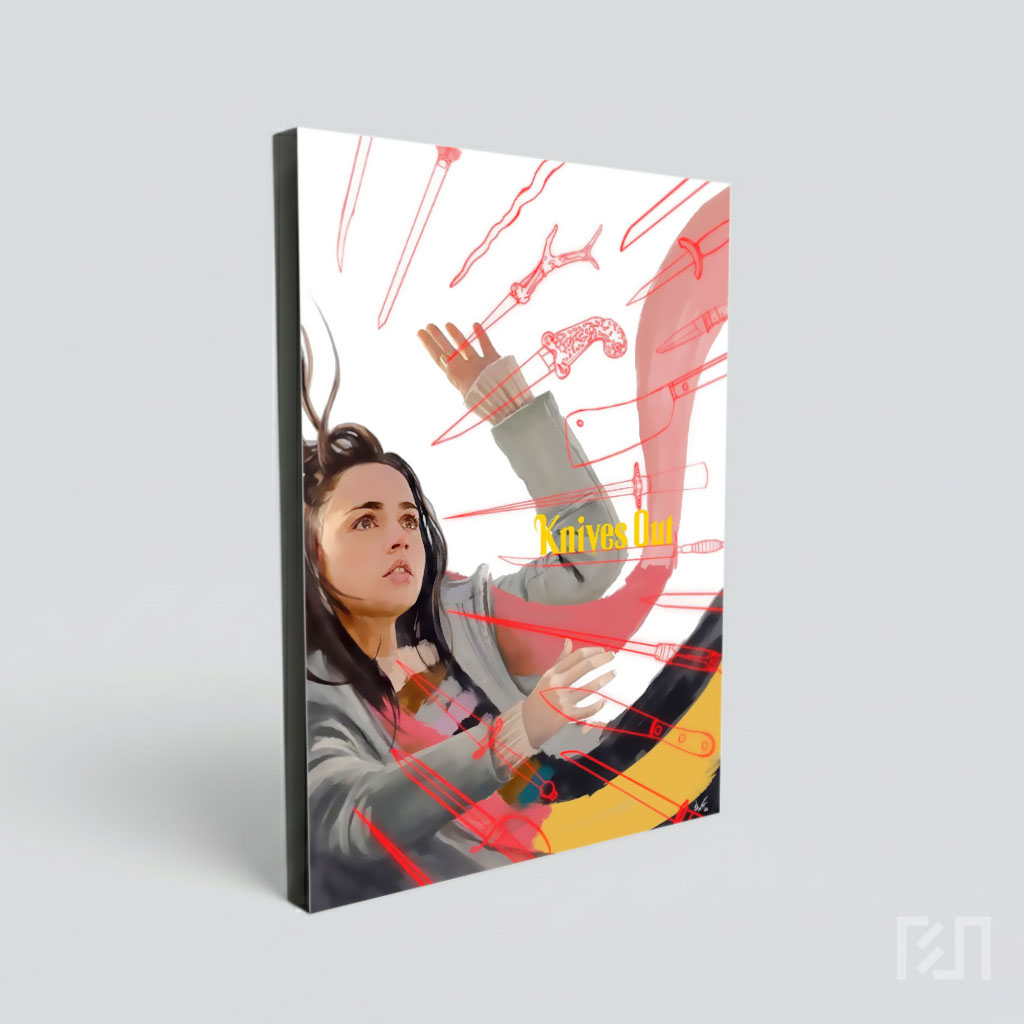 Poster Seni Digital Film Knives Out