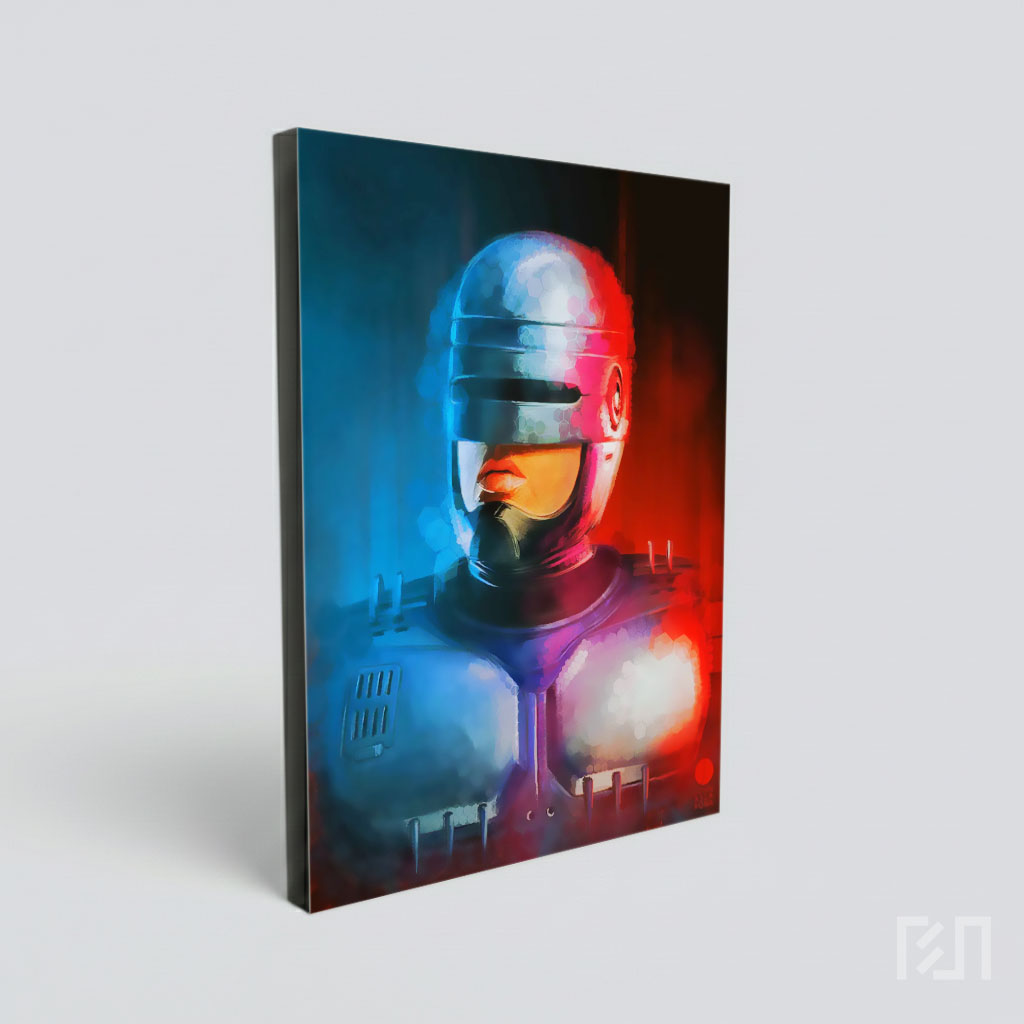 Poster Seni Digital RoboCop