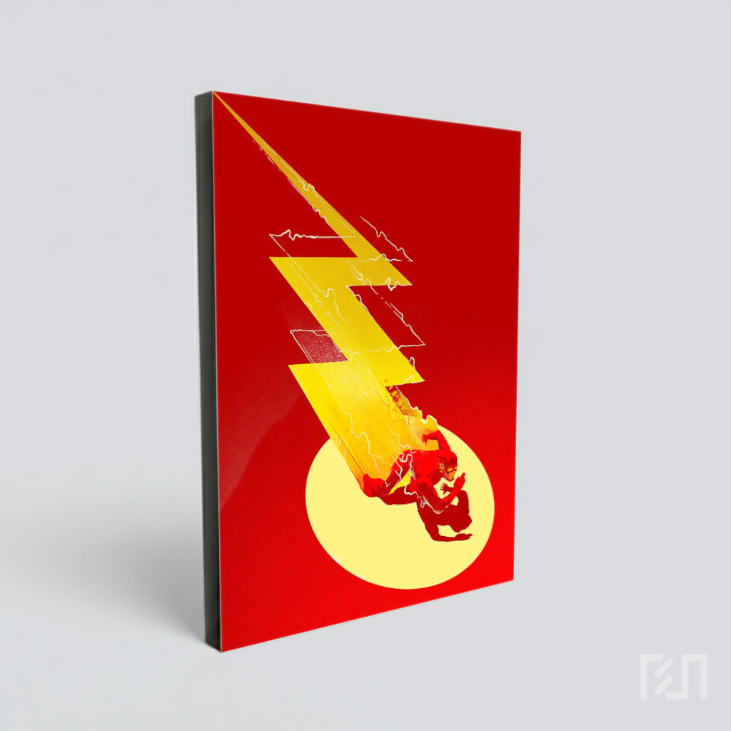 Poster Seni Digital The Flash