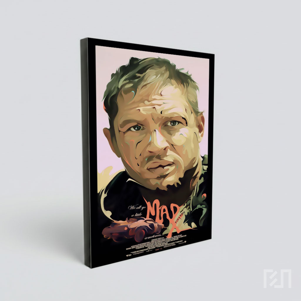 Poster Seni Digital Tom Hardy