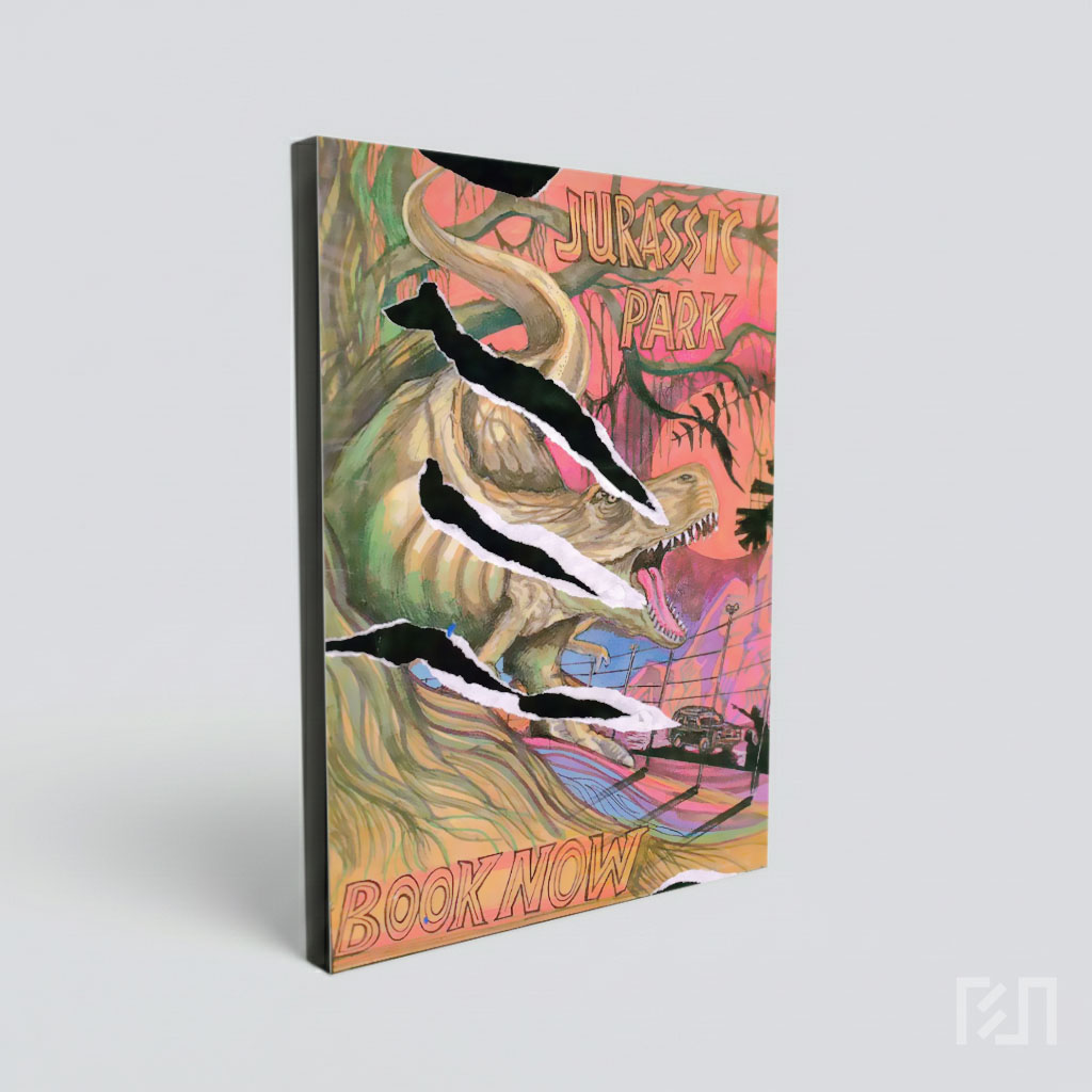 Poster Seni Dinosaurus T-Rex