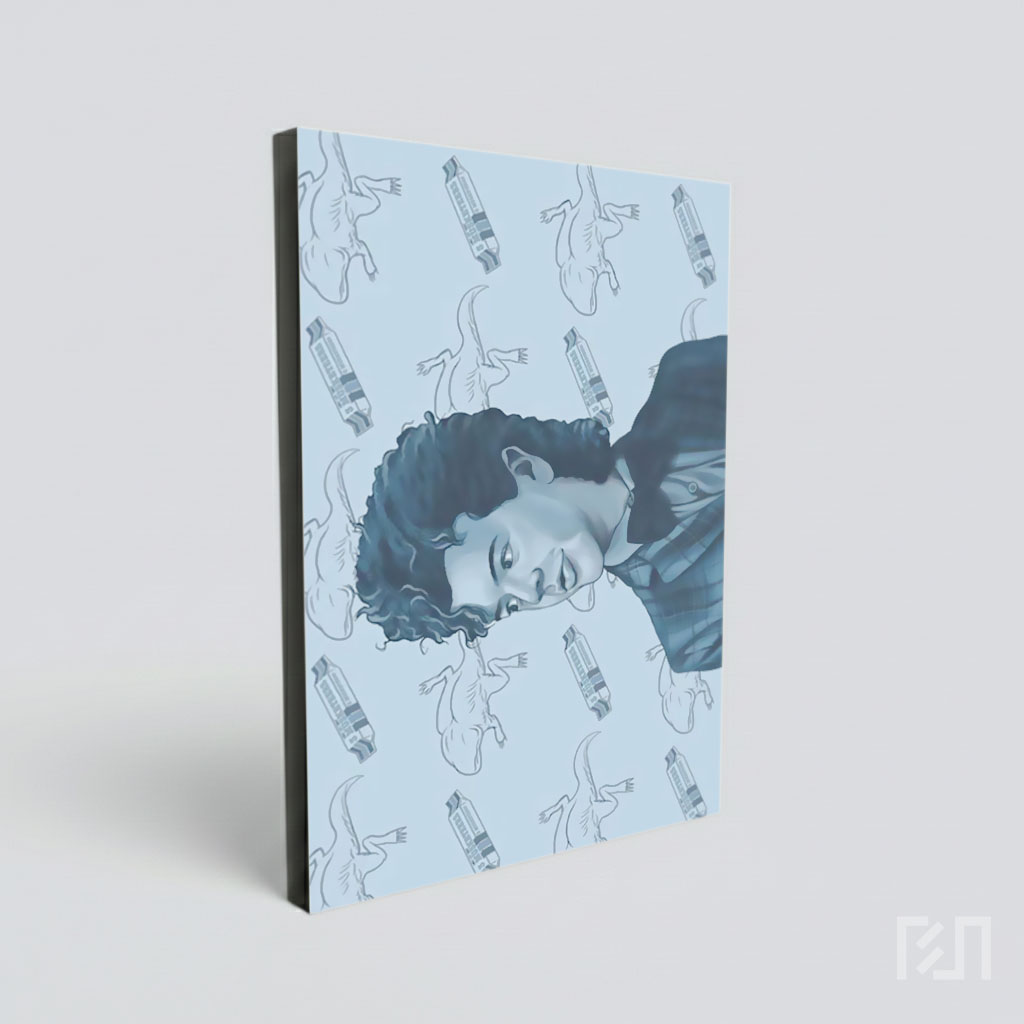 Poster Seni Dustin Henderson Stranger Things