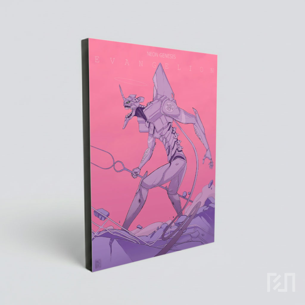 Poster Seni Fanart Evangelion Unit-01