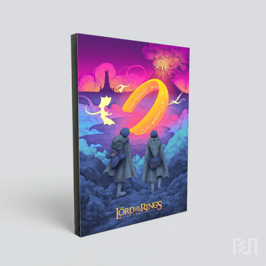 Poster Seni Fantasi Lord of the Rings