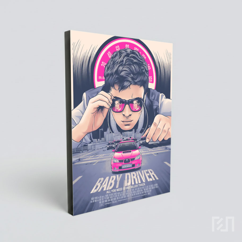 Poster Seni Film Baby Driver
