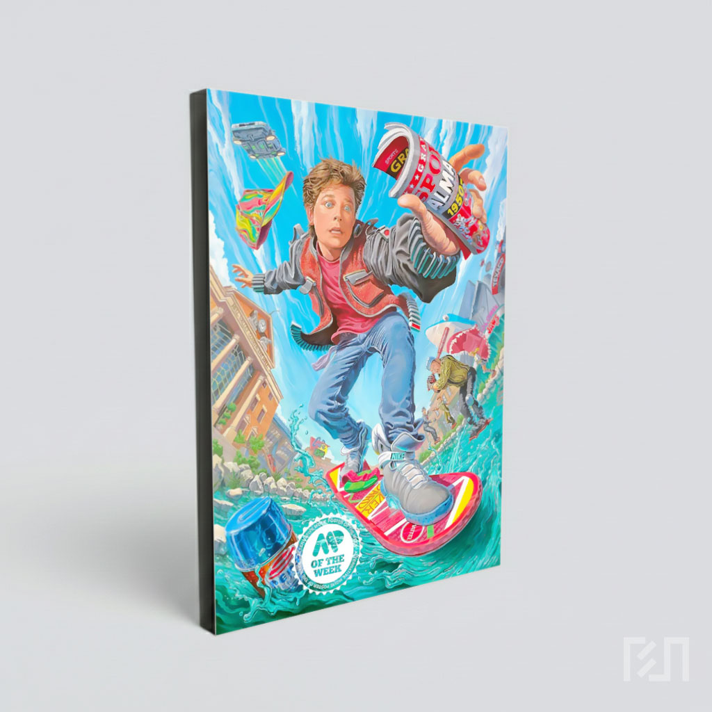 Poster Seni Film Back to the Future