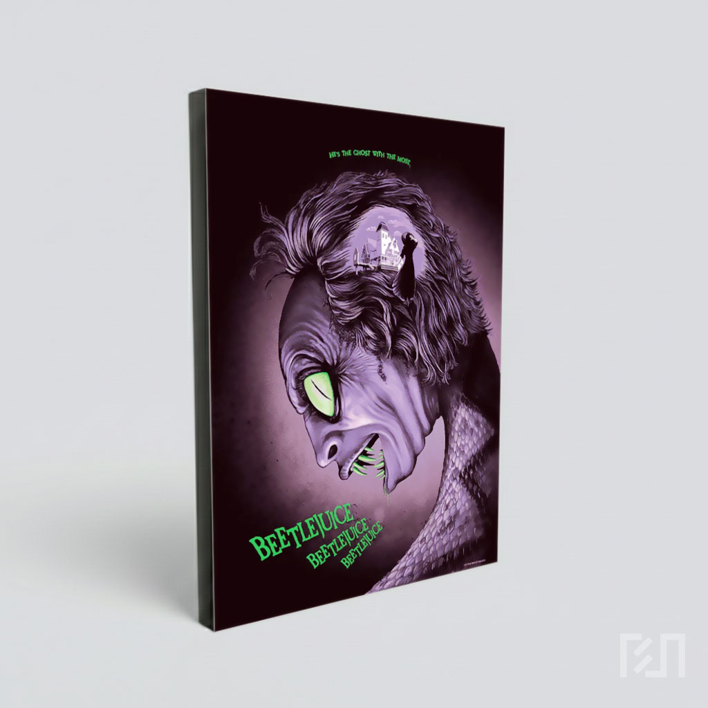 Poster Seni Film Beetlejuice