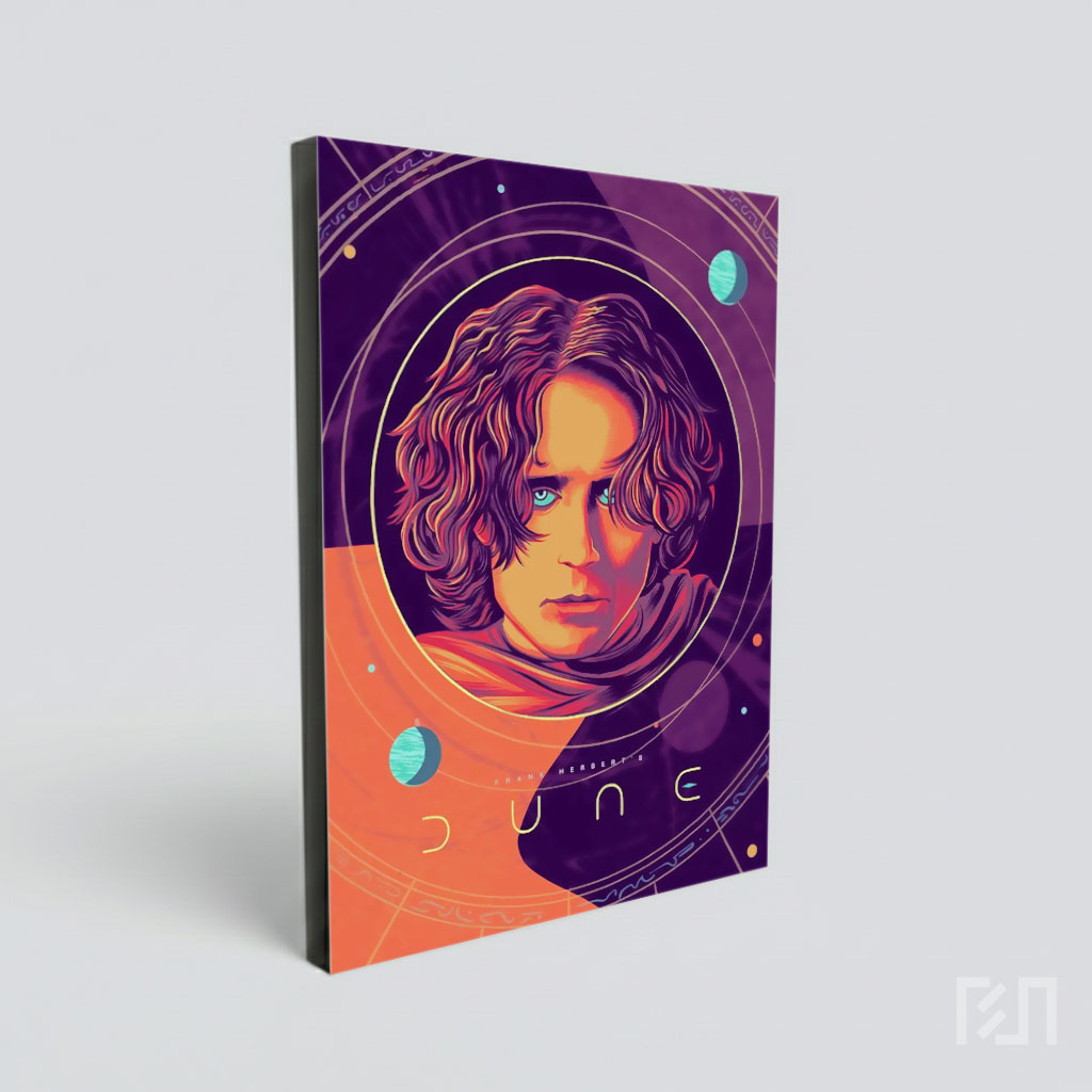 Poster Seni Film Dune Frank Herbert