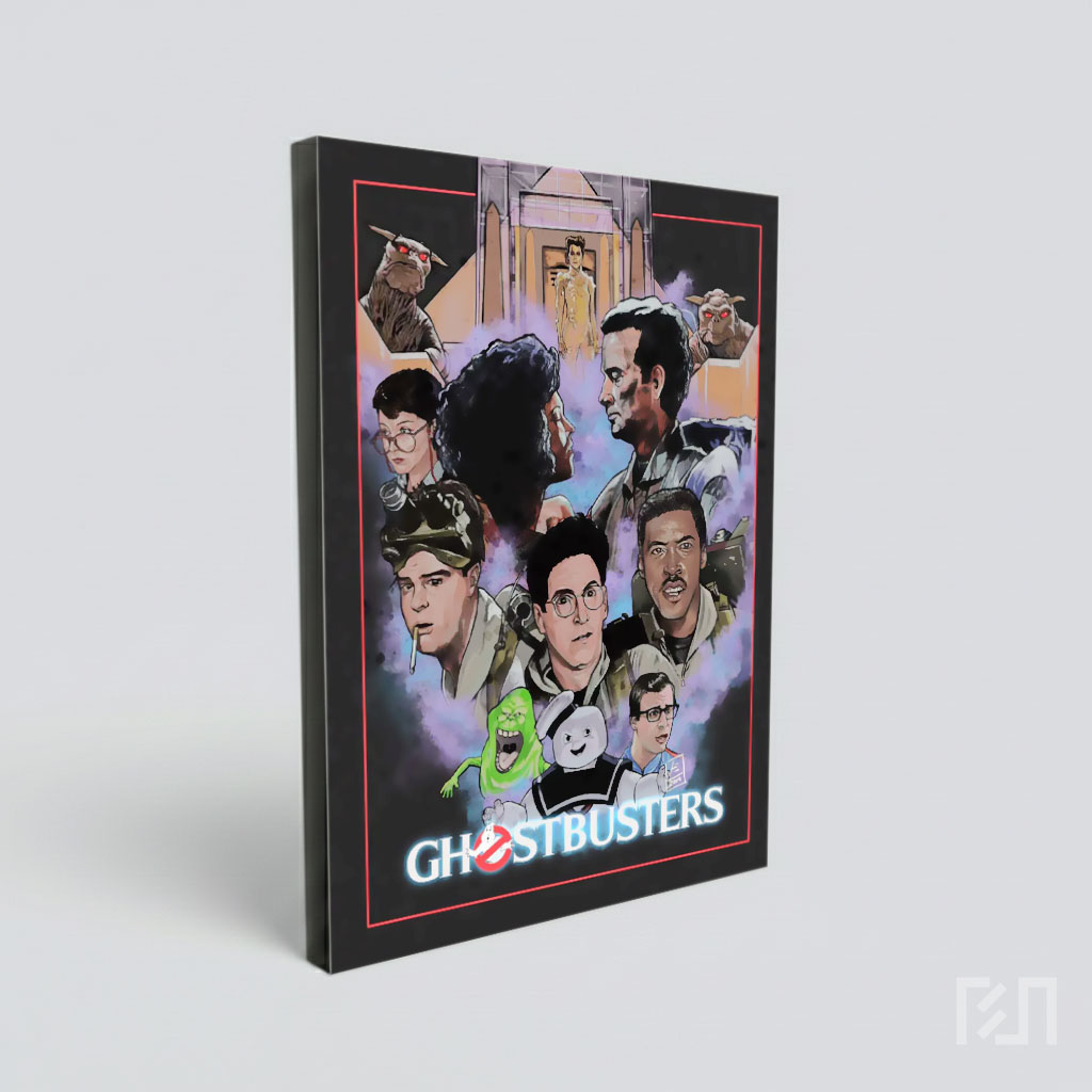 Poster Seni Film Ghostbusters Klasik