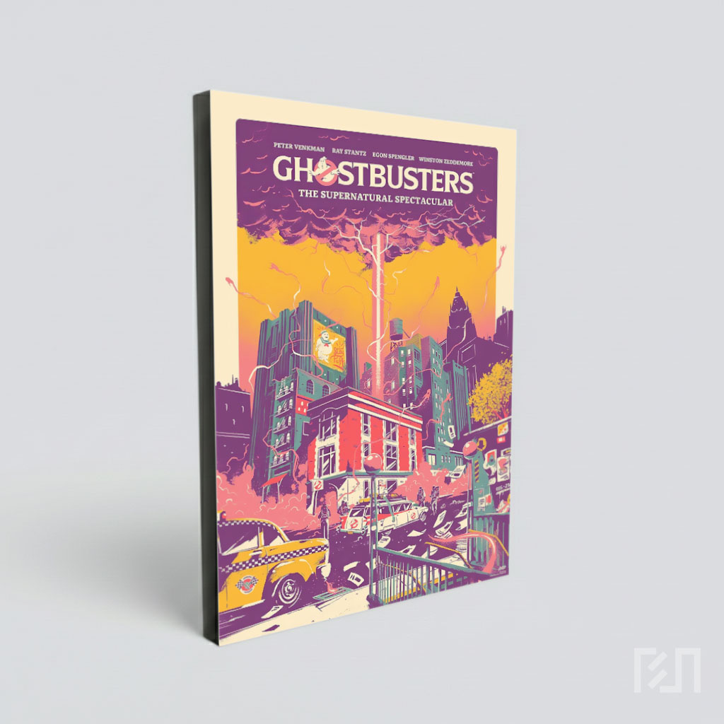 Poster Seni Film Ghostbusters The Supernatural Spectacular