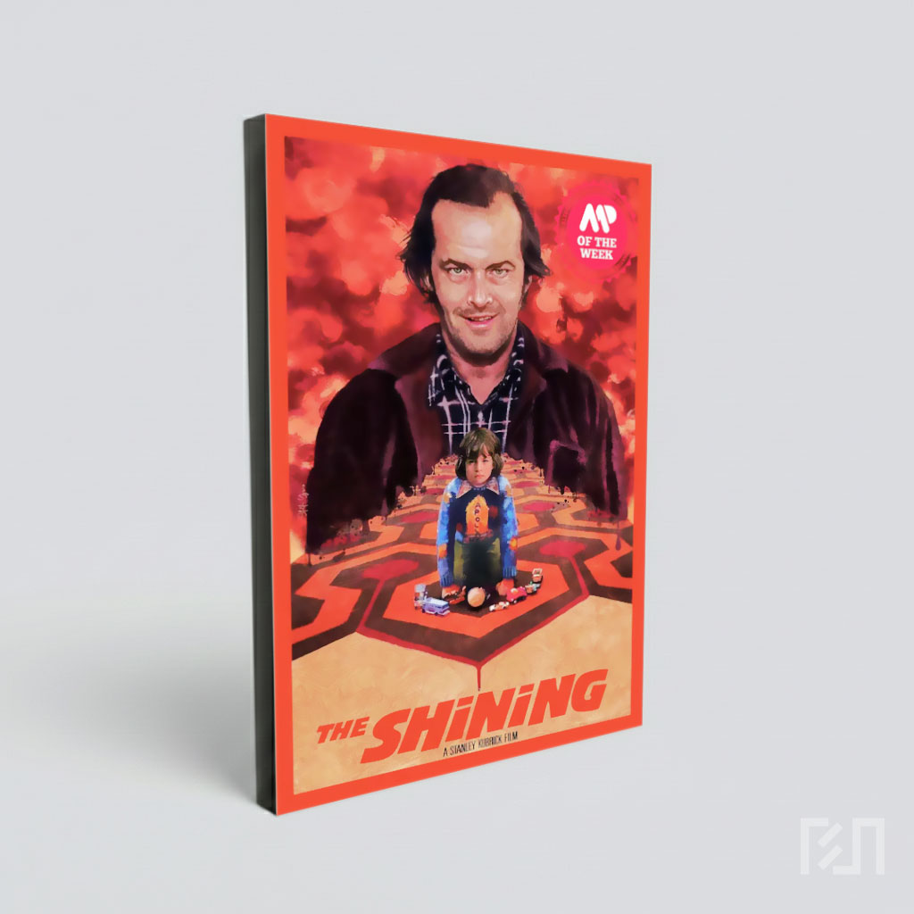 Poster Seni Film Horor Klasik The Shining