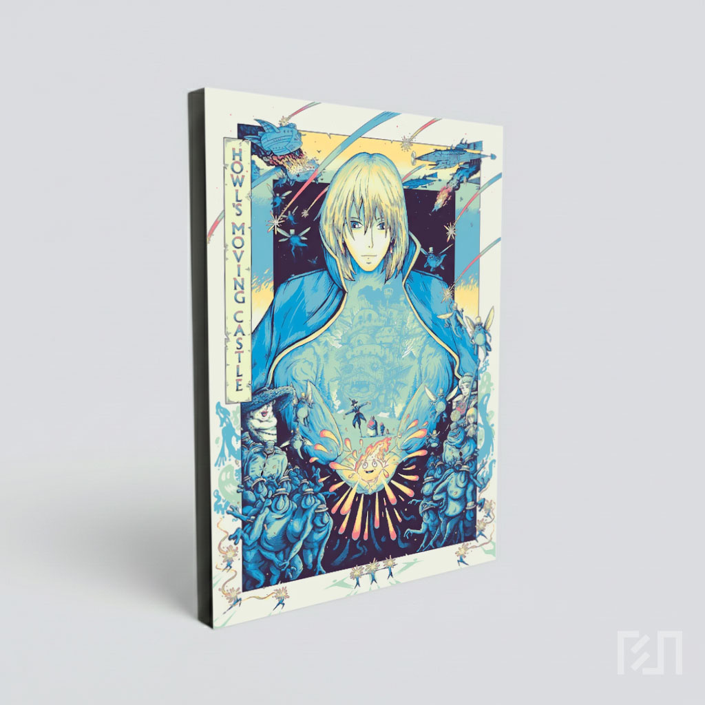Poster Seni Film Howl's Moving Castle