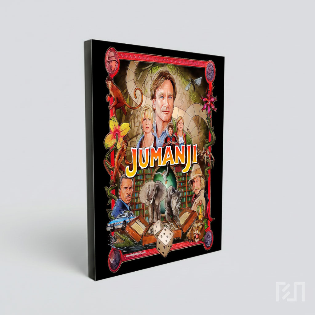 Poster Seni Film Klasik Jumanji