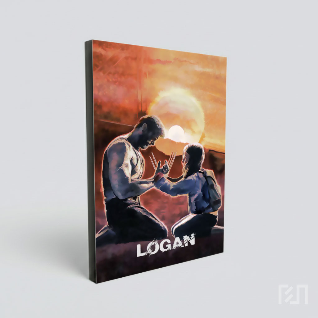 Poster Seni Film Logan: Wolverine dan X-23