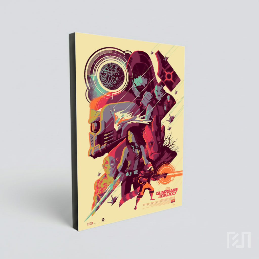 Poster Seni Film Marvel Guardians of the Galaxy