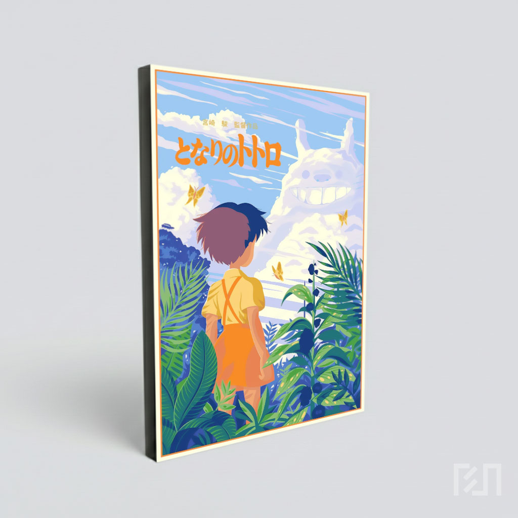 Poster Seni Film My Neighbor Totoro