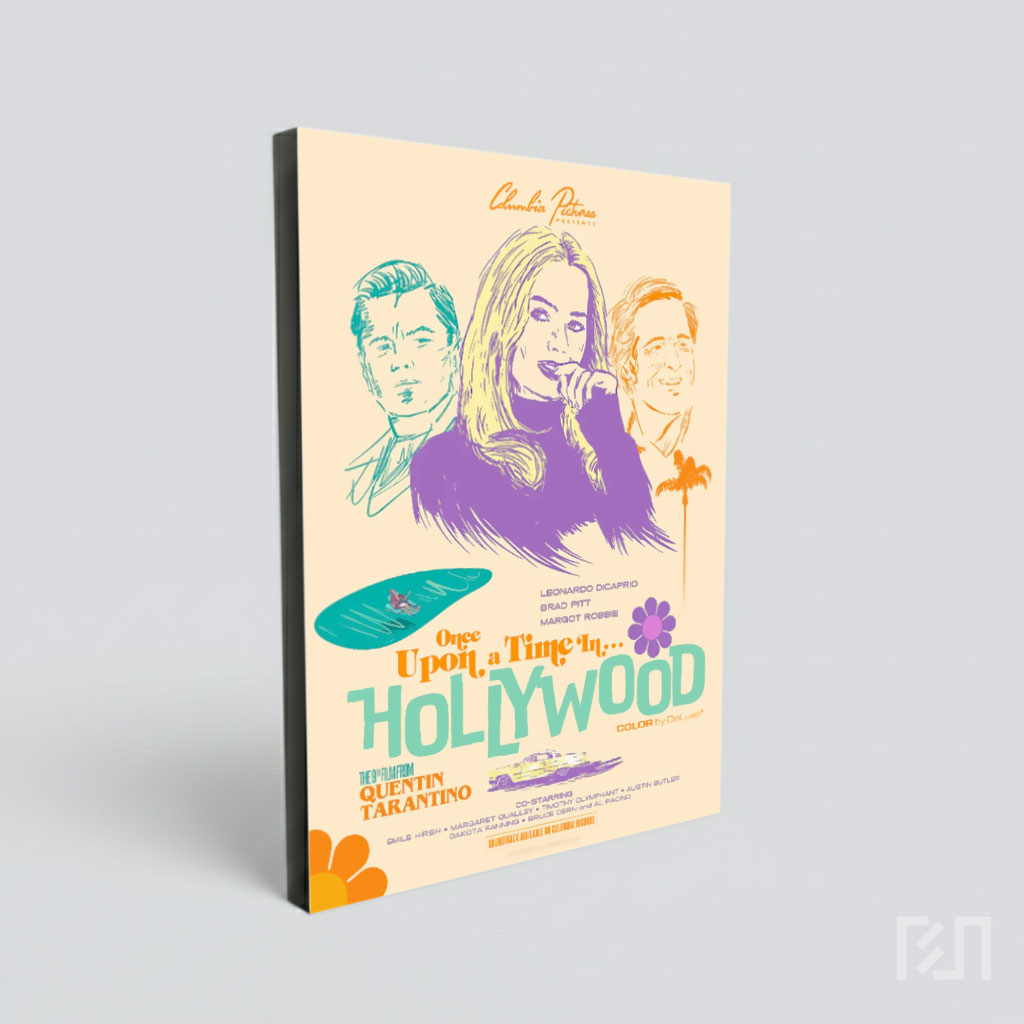 Poster Seni Film Once Upon a Time in Hollywood