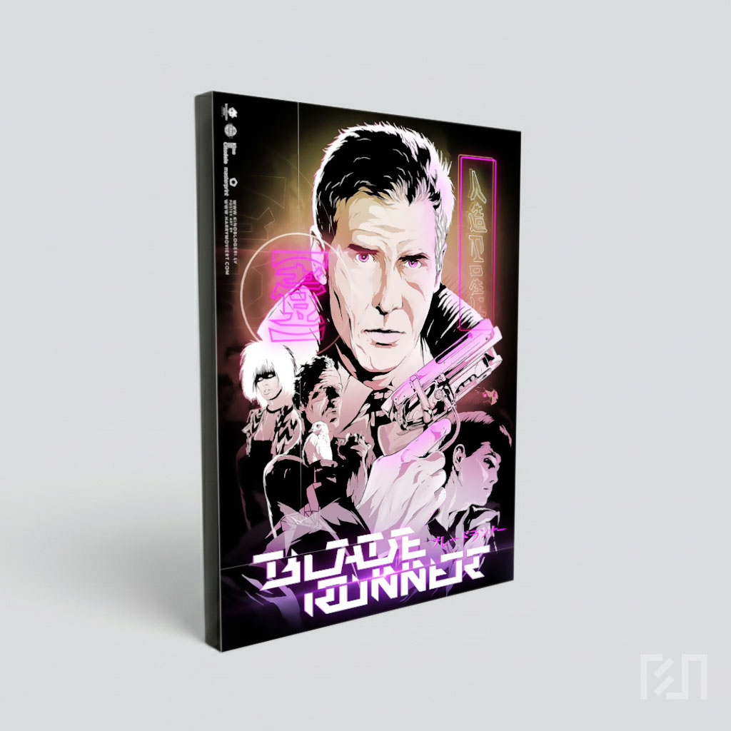 Poster Seni Film Sci-Fi Blade Runner