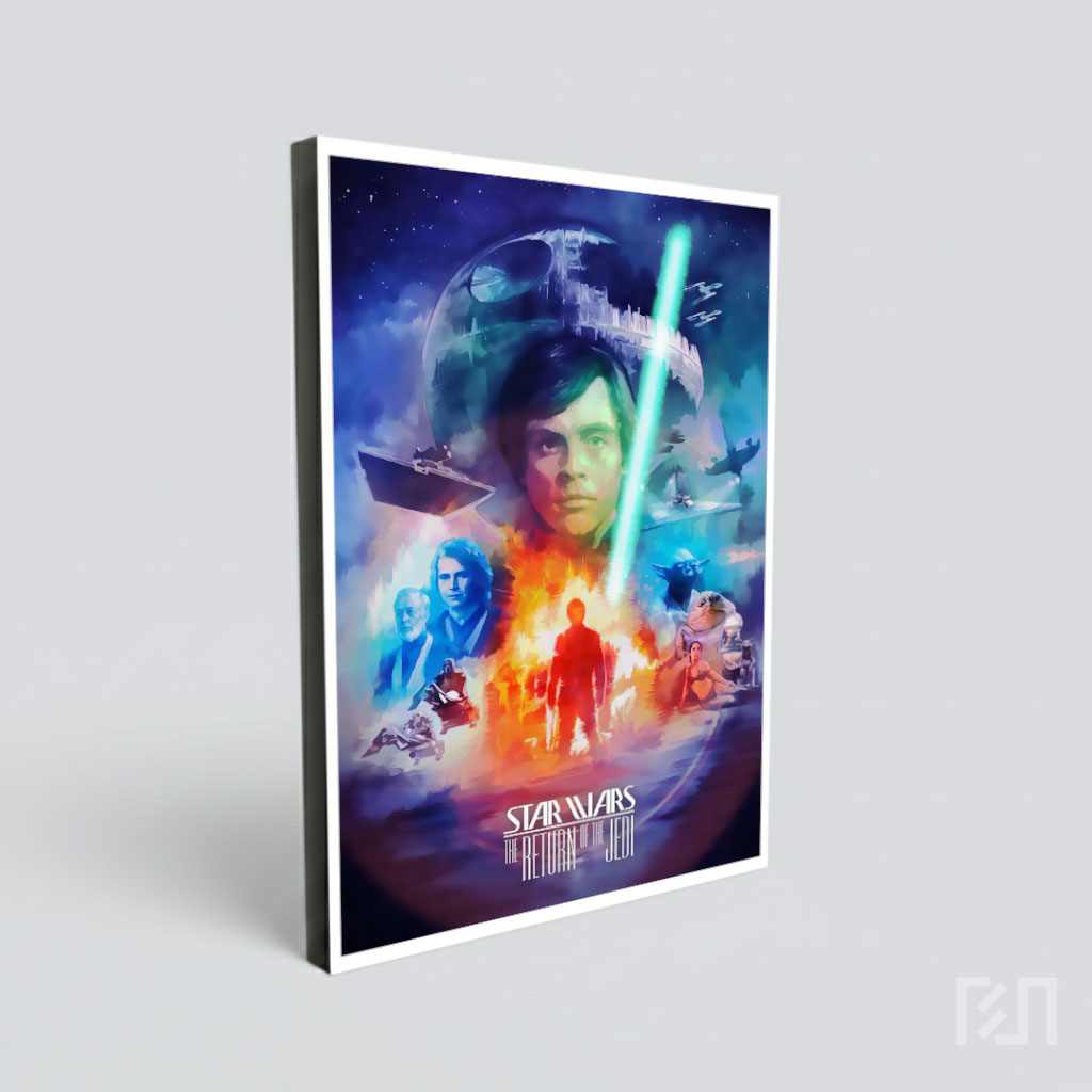 Poster Seni Film Star Wars: Return of the Jedi