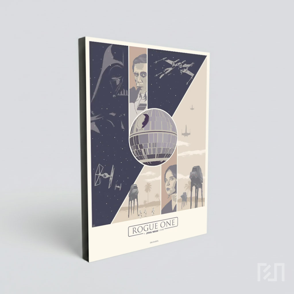 Poster Seni Film Star Wars Rogue One