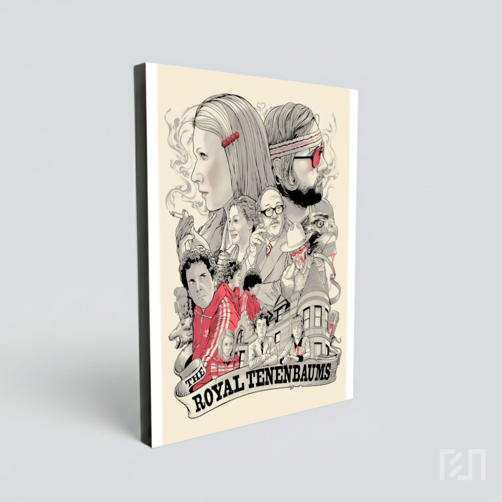 Poster Seni Film The Royal Tenenbaums