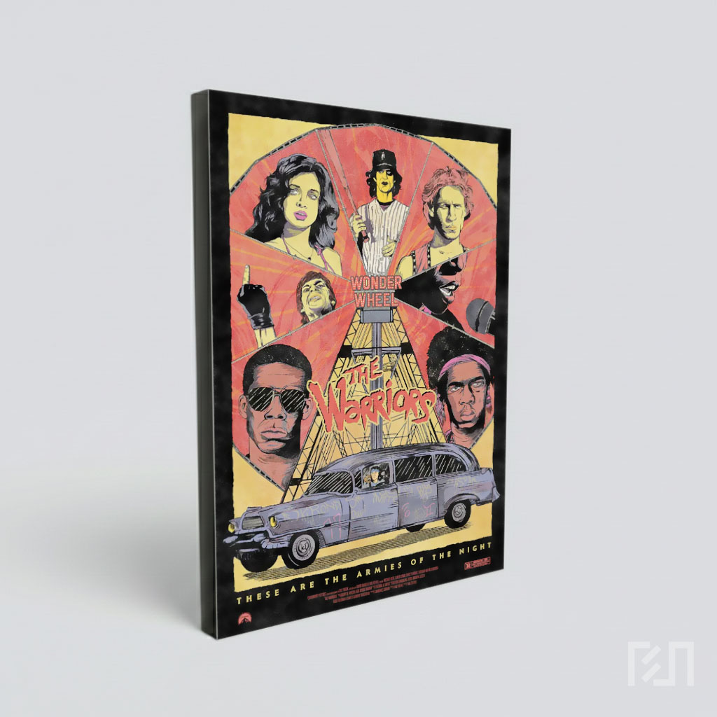 Poster Seni Film The Warriors