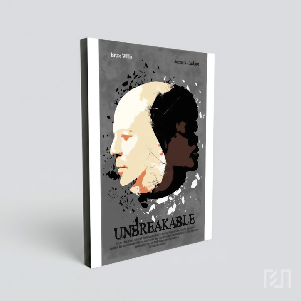 Poster Seni Film Unbreakable M Night Shyamalan
