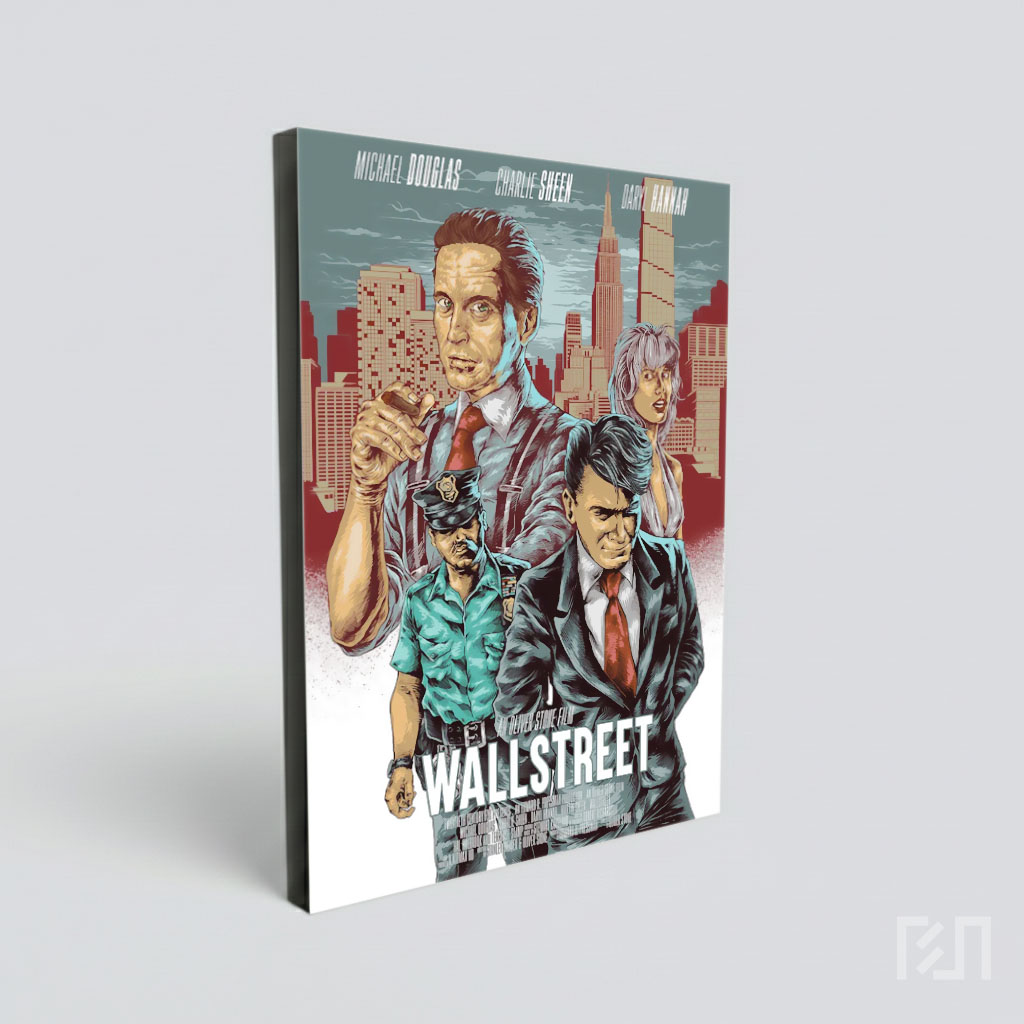 Poster Seni Film Wall Street