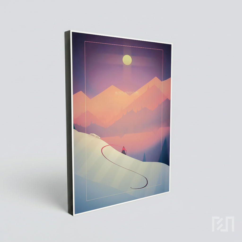Poster Seni Game Alto's Adventure